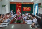 Sáng ngày 20.8.2019 UBND xã Cẩm Tú tổ chức hội nghị thường kỳ tháng 8. Đánh giá kết quả thực hiện nhiệm vụ về kt _ xh, qp _ an và phương hướng nhiệm vụ tháng 8