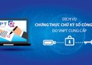 HƯỚNG DẪN SỬ DỤNG CHỮ KÝ SỐ VNPT