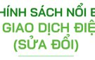 Luật Giao dịch điện tử (sửa đổi): Tạo hành lang thông thoáng cho giao dịch số