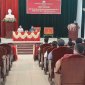 HỘI NGHỊ TIẾP XÚC CỬ  TRI TRƯỚC KỲ HỌP THỨ 11 HĐND HUYỆN KHOÁ XX TẠI XÃ CẨM TÚ  