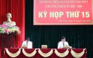 Kỳ họp thứ 15 HĐND huyện khóa XX quyết nghị một số nội dung quan trọng tạo điều kiện cho sự phát triển của huyện