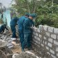 DÂN QUÂN TỰ VỆ XÃ CẨM TÚ CHUNG SỨC XÂY DỰNG NÔNG THÔN MỚI